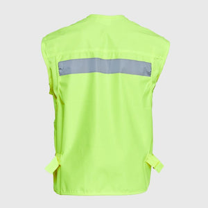 Chaleco Geo de Seguridad Jayson Alta Visibilidad Amarillo Fluor