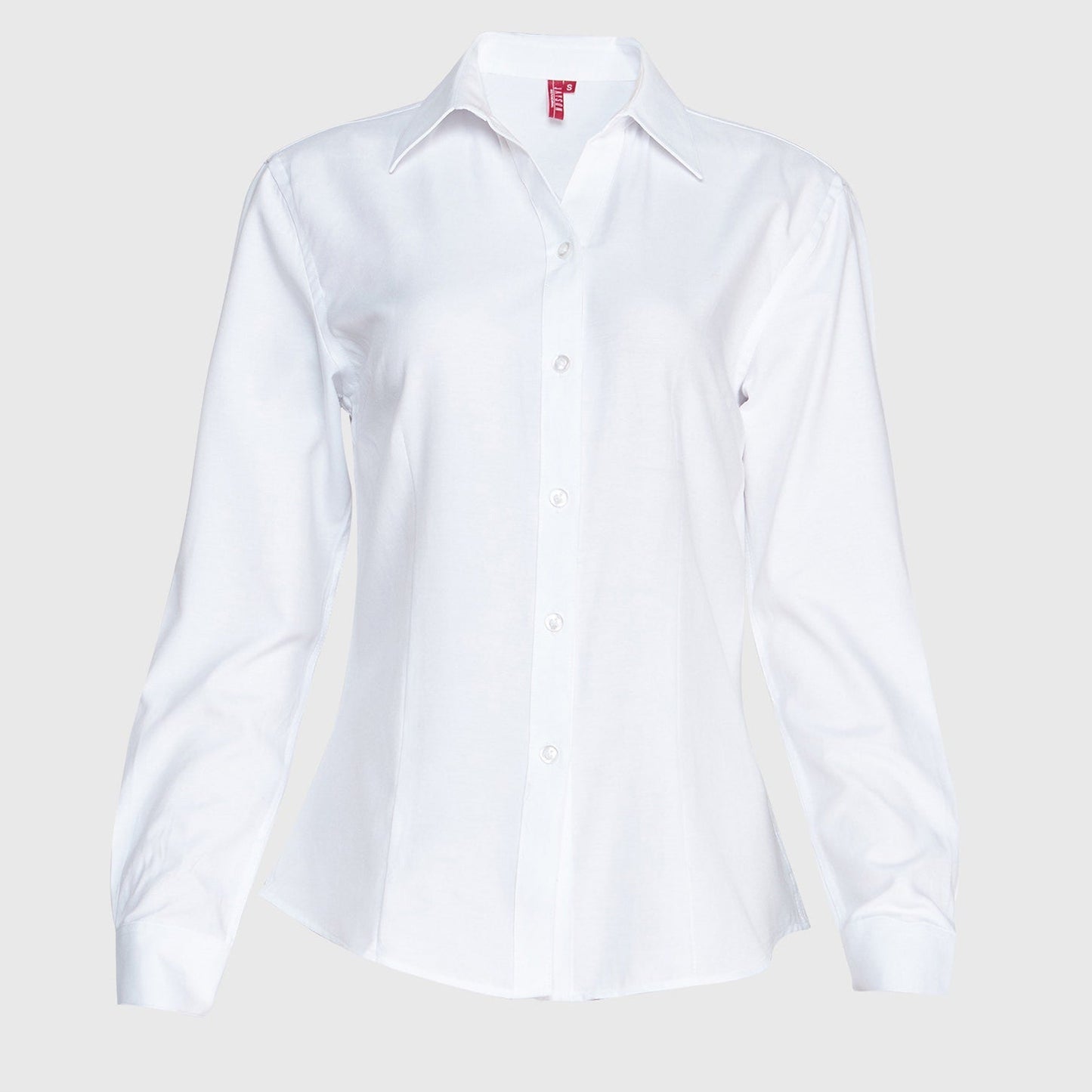 Blusa Jayson Oxf Manga Larga 60/40 Blanca