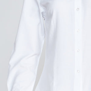 Blusa Jayson Oxf Manga Larga 60/40 Blanca
