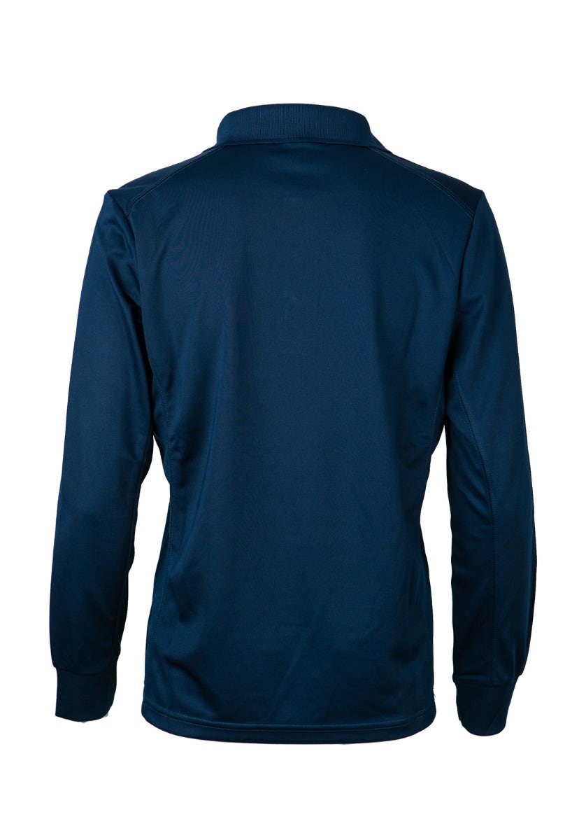 Polera Jayson Dry Fit Manga Larga Mujer Azul Marino