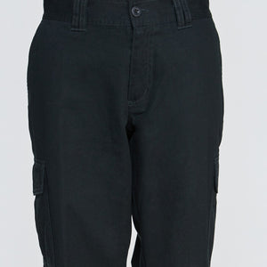Pantalon Jayson Gabardina Cargo Algodon Mujer Gris