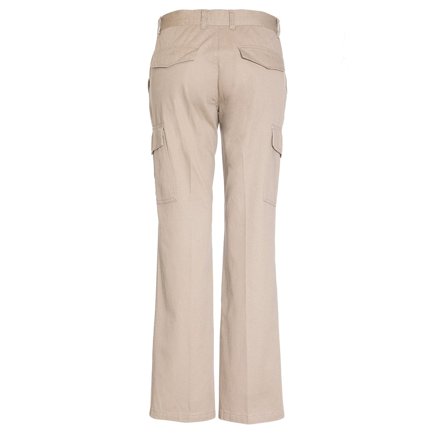Pantalon Jayson Gabardina Cargo Algodon Mujer Beige