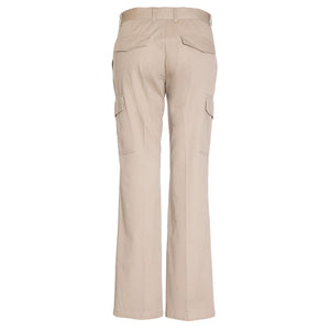 Pantalon Jayson Gabardina Cargo Algodon Mujer Beige