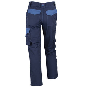 Pantalon Texora Alerce Rodillas Reforzadas 80% Azul